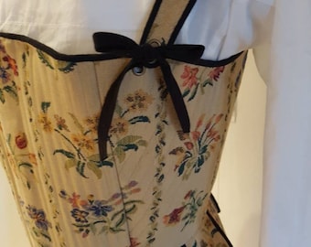 18th Century style stays corset costume