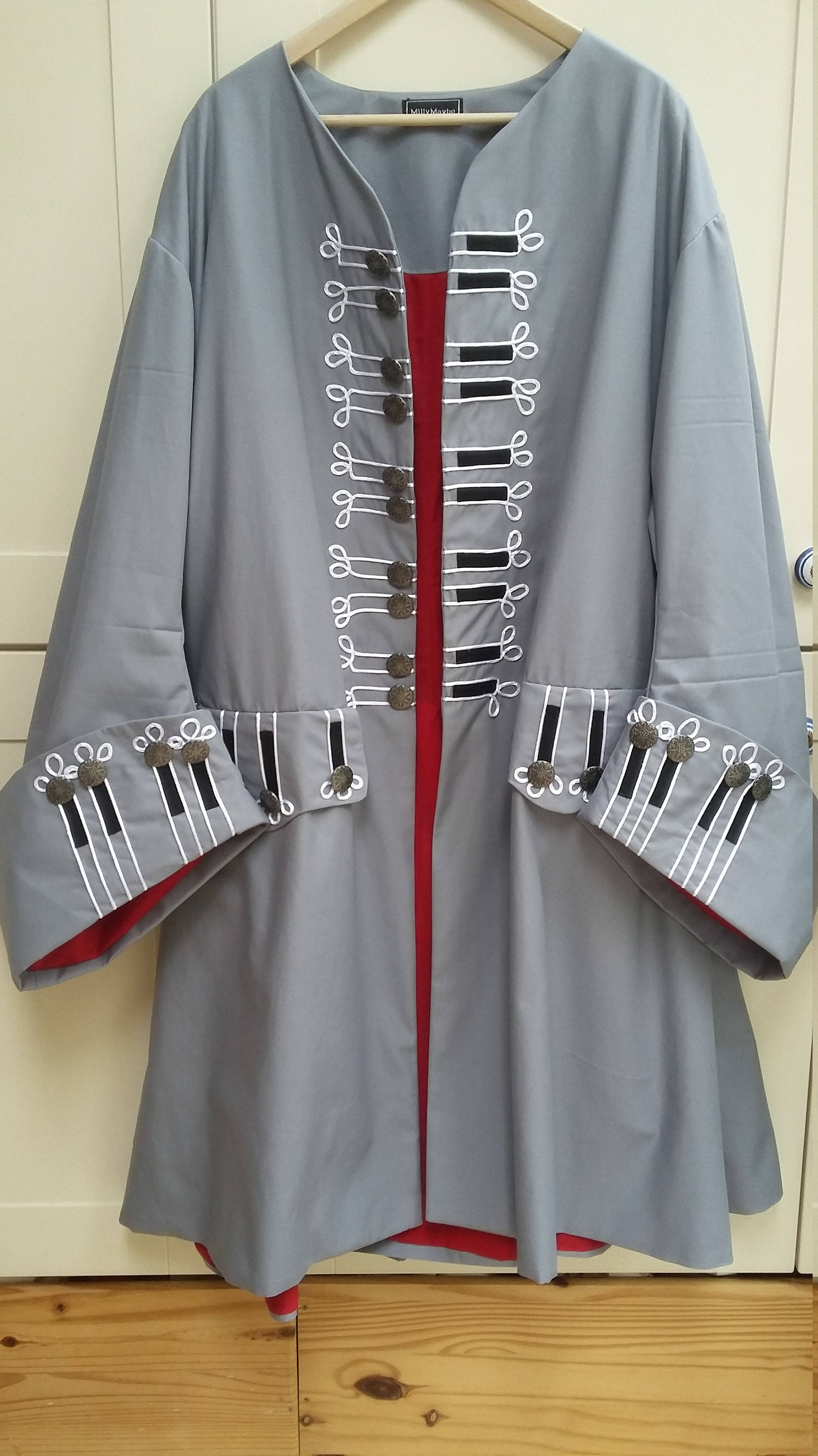 Image of Decorative Pirate Frock Coat Stage Costume