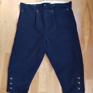 Front fall breeches - late 18th century / early 19th century