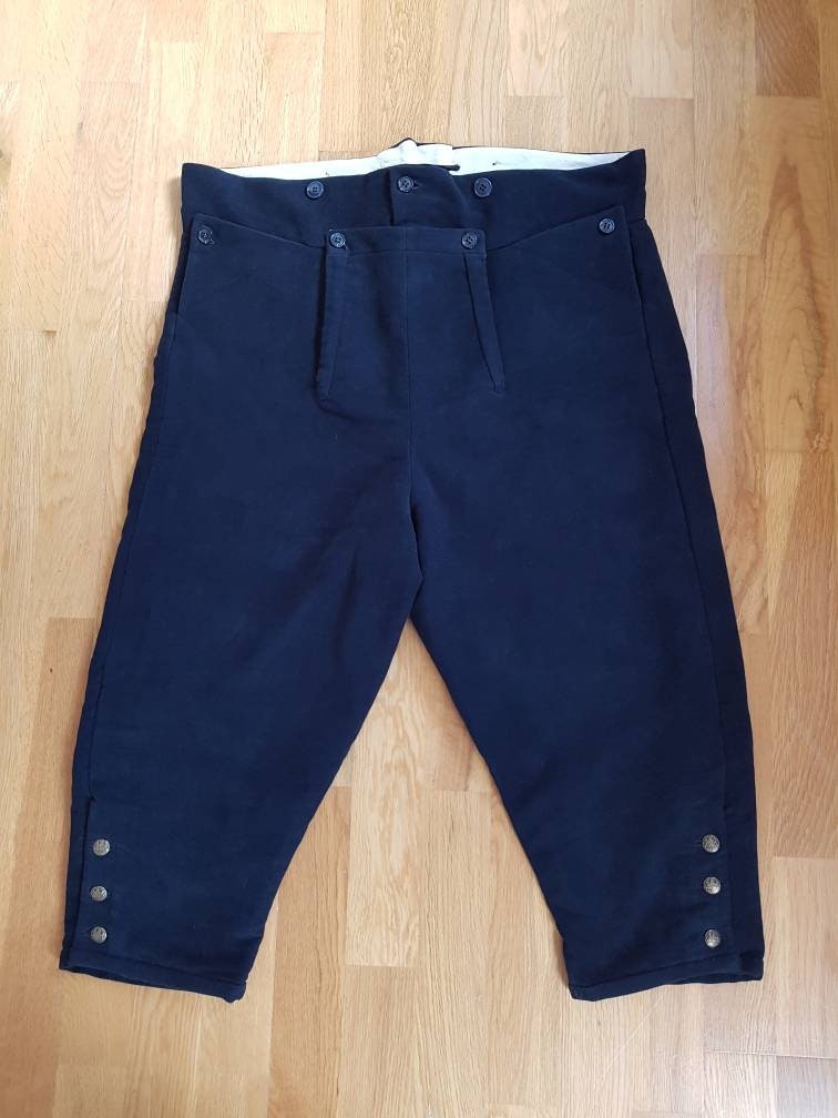 Front fall breeches - late 18th century / early 19th century