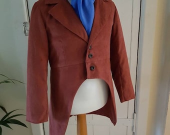 Child&#39;s vintage style corduroy tail coat for ages 7 to 14