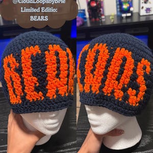 Begränsad upplaga: Chicago Bears-inspirerad mössa för vuxna