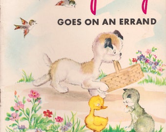 Spotty Goes on an Errand - vintage picture book