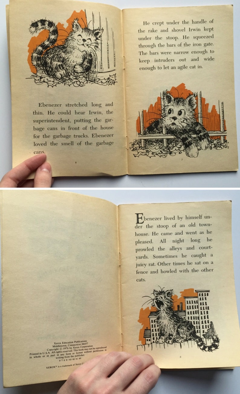 Garbage Can Cat by Joan Austin Geier, illustrated by Alfred Perry image 5