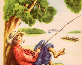 The Adventures of Huckleberry Finn by Mark Twain, illustrated by Donald McKay