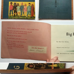 Big Family by Alice Geer Kelsey, illustrated by Mary Field Terrel 画像 2