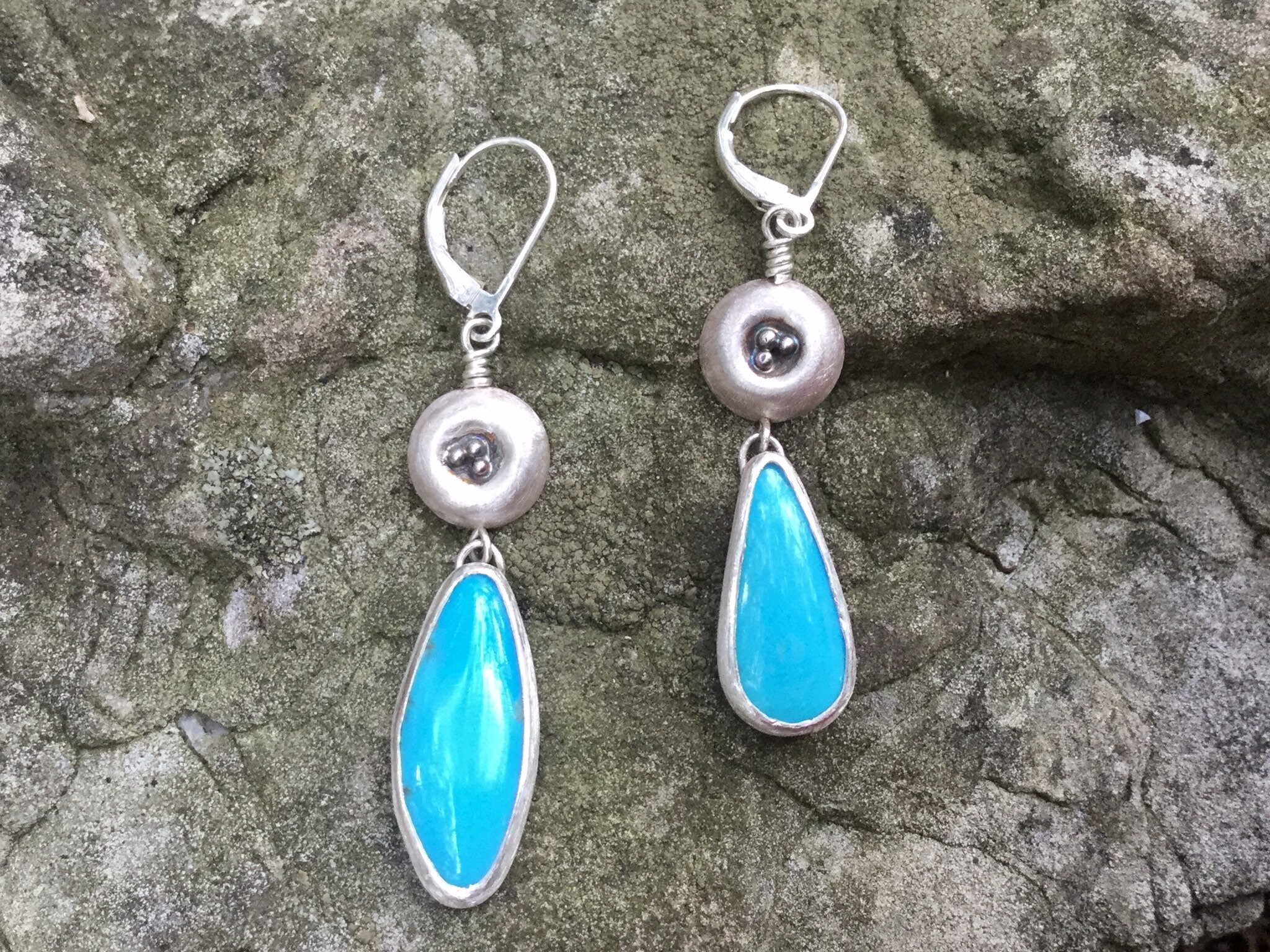 official shop online for 100 authentic Turquoise and Silver Drop