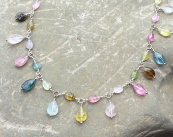 Pastel Tourmaline Necklace