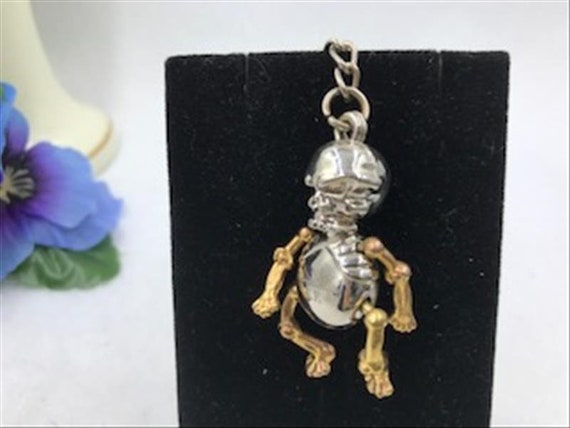 Funky Skeleton Key Chain Novelty Collectable San F