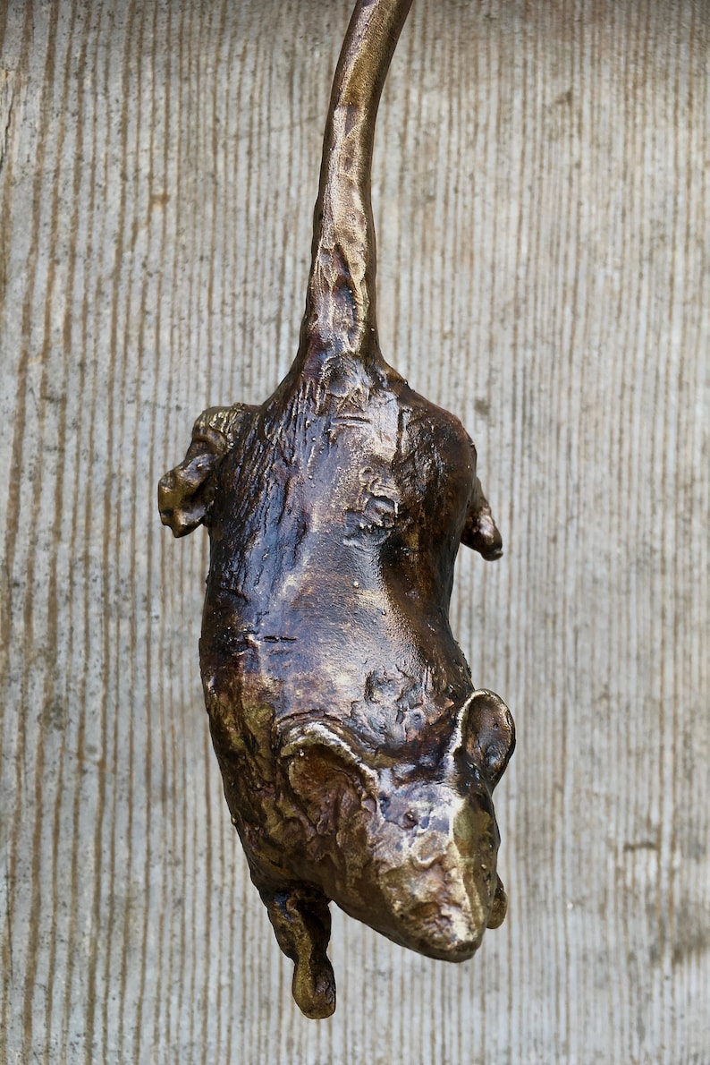 Cat Door Knocker Bronze Sculpture Etsy UK