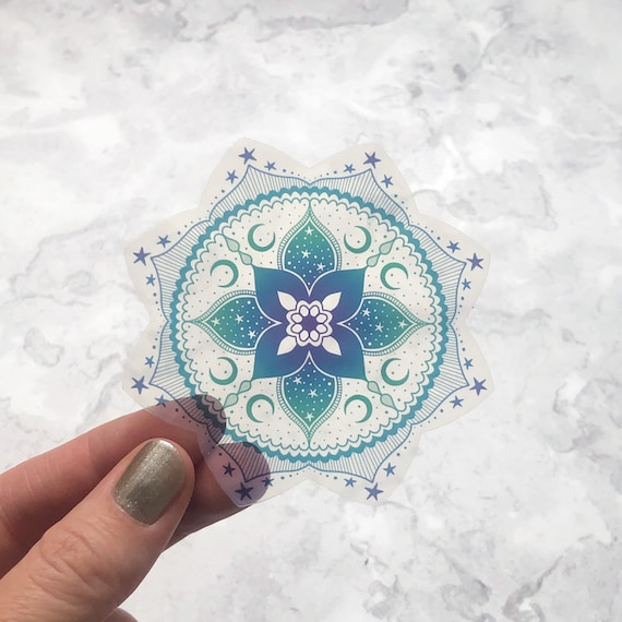 50-Pack Waterproof Vinyl Stickers – Mandala Boho Designs For Laptop, Phone, Luggage & More 9 thumbnail image