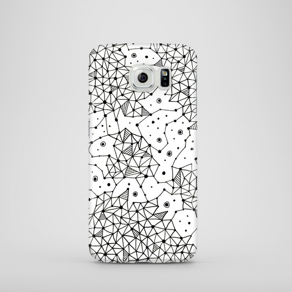 Moth pattern on dark grey Samsung S10 Case