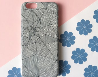 Web mobile phone case, iPhone X, iPhone 8, iPhone 7, iPhone 7 Plus, iPhone SE, iPhone 6/6S, iPhone 5/5S / illustrated case / iPhone 8 Plus