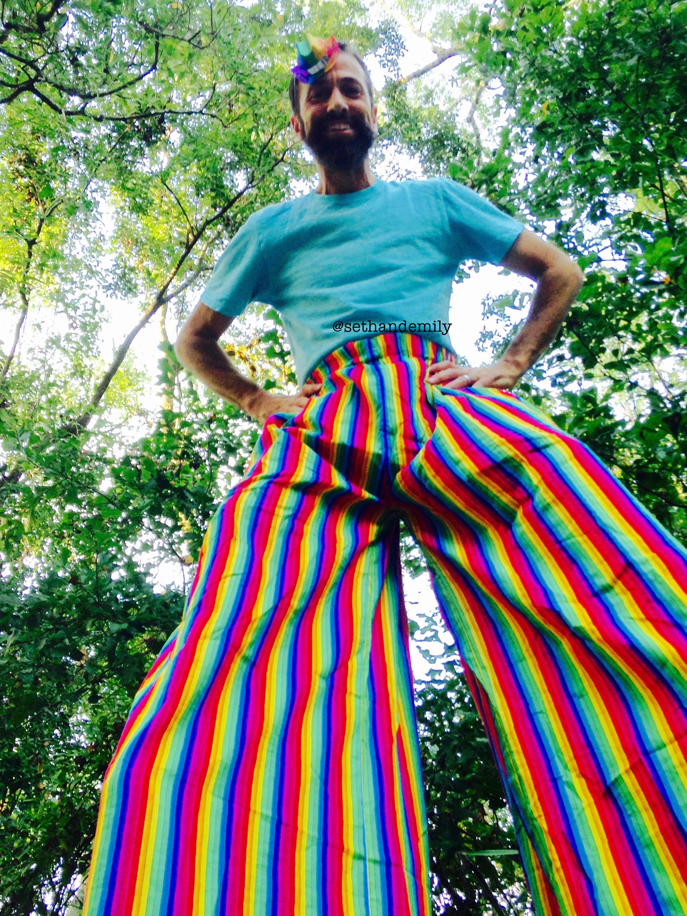 Pantalones de zancos Hechos a medida leer más abajo ENVÍO | Etsy España