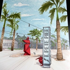 St Pete Pier - 11x17 print