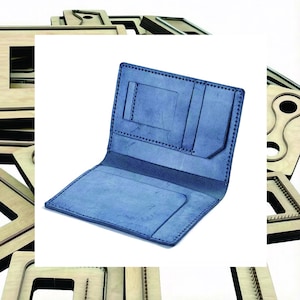 Custom‑Shape Leather Passport Cover Die, Personalized Card Holder Cutting Mold for Handmade Leather Working