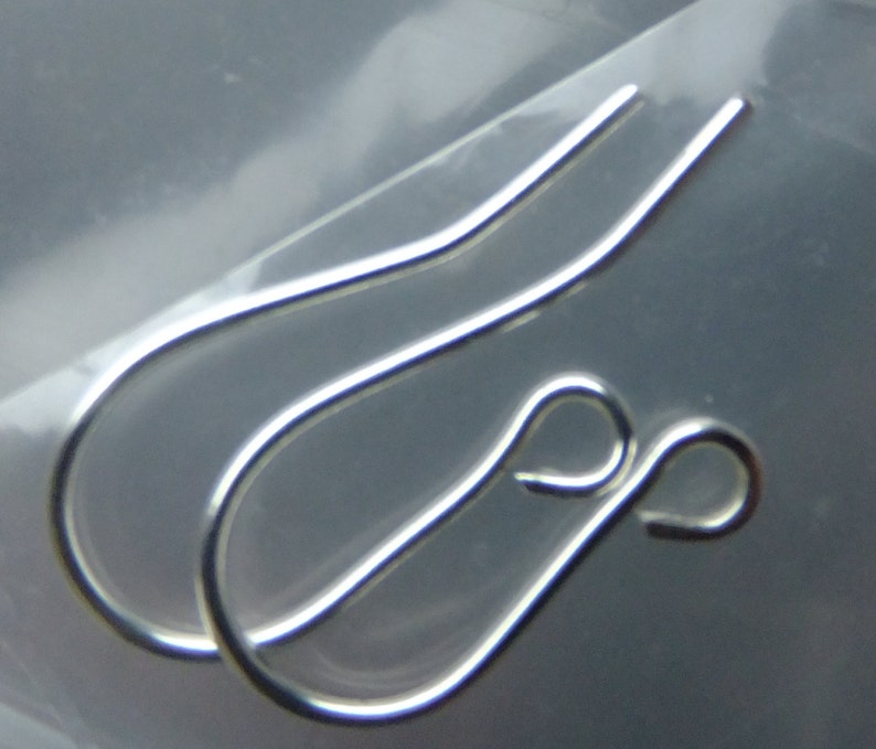 ear wires Argentium Sterling silver ear wires shephard hooks findings. Sterling silver ear wires Argentium ear wires 935 ear wires