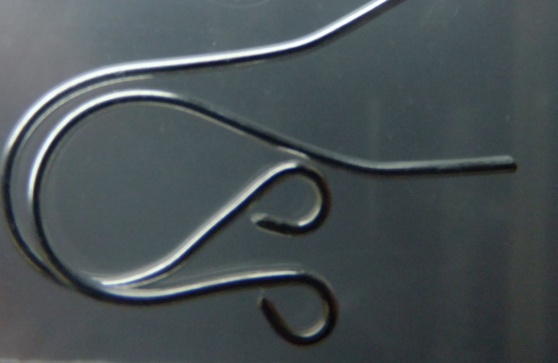 ear wires Argentium Sterling silver ear wires shephard hooks findings. Sterling silver ear wires Argentium ear wires 935 ear wires