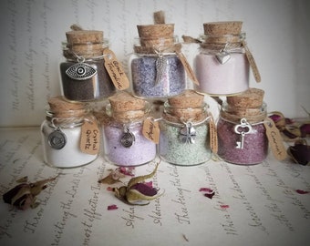 Crystal Spell Dust - Spell Ingredients - Divination Tools - Altar Decor - Wiccan - Pagan - Bruja - Brujeria - Healing Crystals