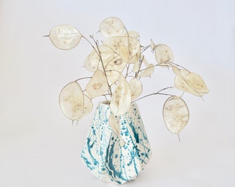 Design vase, Etsy x Coline collection, hand painted, unique piece, original gift idea,trendy, made in france