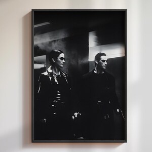 The Matrix Minimalist Film Poster Print Keanu Reeves Sci-Fi Movie Art Thriller Film Art Premium Matte Print Cinematic Wall Decor 016