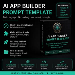 Build a Money-Making AI App in Just 6 Simple Prompts – No Coding Required