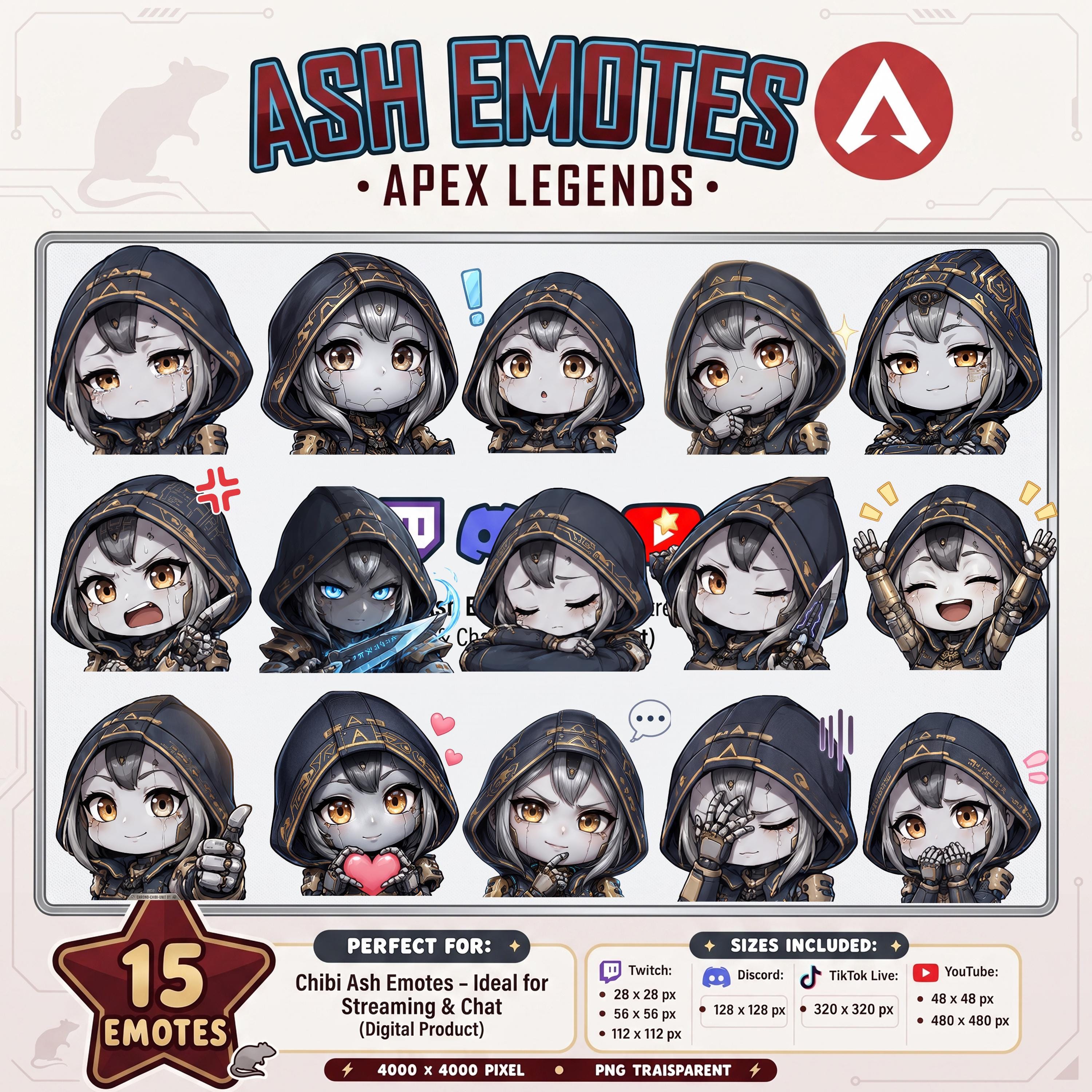 Ash apex chibi - Etsy 日本
