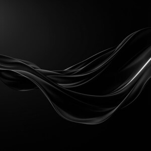 Samsung Frame TV Art Set of 18, Dark Moody Black Abstract 4K, Noir Silk Shadow & Chiaroscuro Digital Art, Luxury TV Download image 2