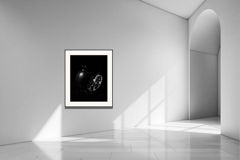 Chiaroscuro Still Life Wall Art Set of 12, Dark Moody Kitchen & Dining Prints, Old Master Black Fine Art, Digital Download image 2