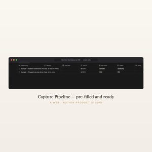 GovCon Notion Template, Federal Contracting CRM, Bid Pipeline, SAM & Set-Aside Compliance Tracker, Contractor Toolkit, Instant Download image 3