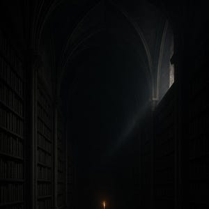 Dark Academia Wall Art Set of 12, Gothic Library Candlelit Prints, Moody Book Lover Fine Art, Harry Potter Aesthetic Download image 5