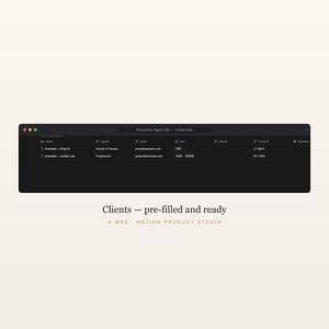 CRM para agentes de seguros Notion, seguimiento de pólizas y renovaciones, gestor de clientes para agentes independientes, seguimiento de comisiones, descarga instantánea. imagen 3