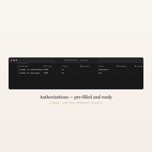 Modello di nozione di pratica ABA, strumento di monitoraggio clienti e autorizzazioni BCBA, fatturazione delle sessioni per unità CPT, kit di strumenti per analisti del comportamento, download immediato immagine 4