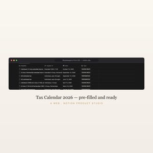 Modelo de planilha para escritório de contabilidade, sistema operacional para empresas de contabilidade, fechamento mensal e calendário fiscal de 2026, contabilidade empresarial, download instantâneo. imagem 5