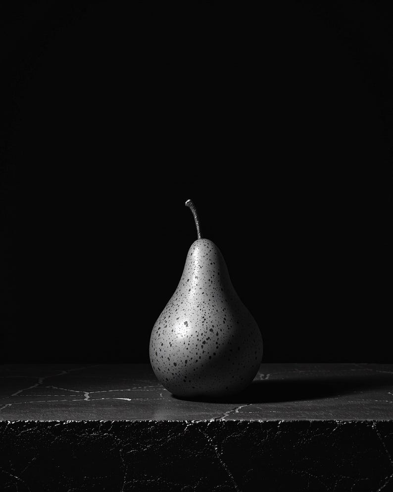 Chiaroscuro Still Life Wall Art Set of 12, Dark Moody Kitchen & Dining Prints, Old Master Black Fine Art, Digital Download image 7