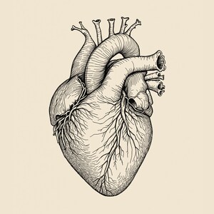 Anatomy Line Art Set of 12, Vintage Medical Body Drawings, Da Vinci Anatomy Sketch Prints, Dark Academia Wall Art, Digital Download image 5