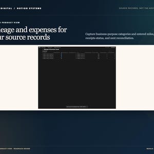 Mobile Notary Notion Template, Signing Agent Business Tracker, Appointment Mileage Fee & Invoice CRM, Loan Signing Dashboard, Instant Downlo image 6