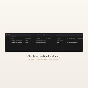 Modello di nozione di pratica ABA, strumento di monitoraggio clienti e autorizzazioni BCBA, fatturazione delle sessioni per unità CPT, kit di strumenti per analisti del comportamento, download immediato immagine 3