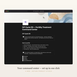 Sjabloon voor IVF-begrippen, tracker voor vruchtbaarheidsbehandelingen, planner medicatieprotocol en monitoring, kosten- en FSA-tracker, directe download afbeelding 2