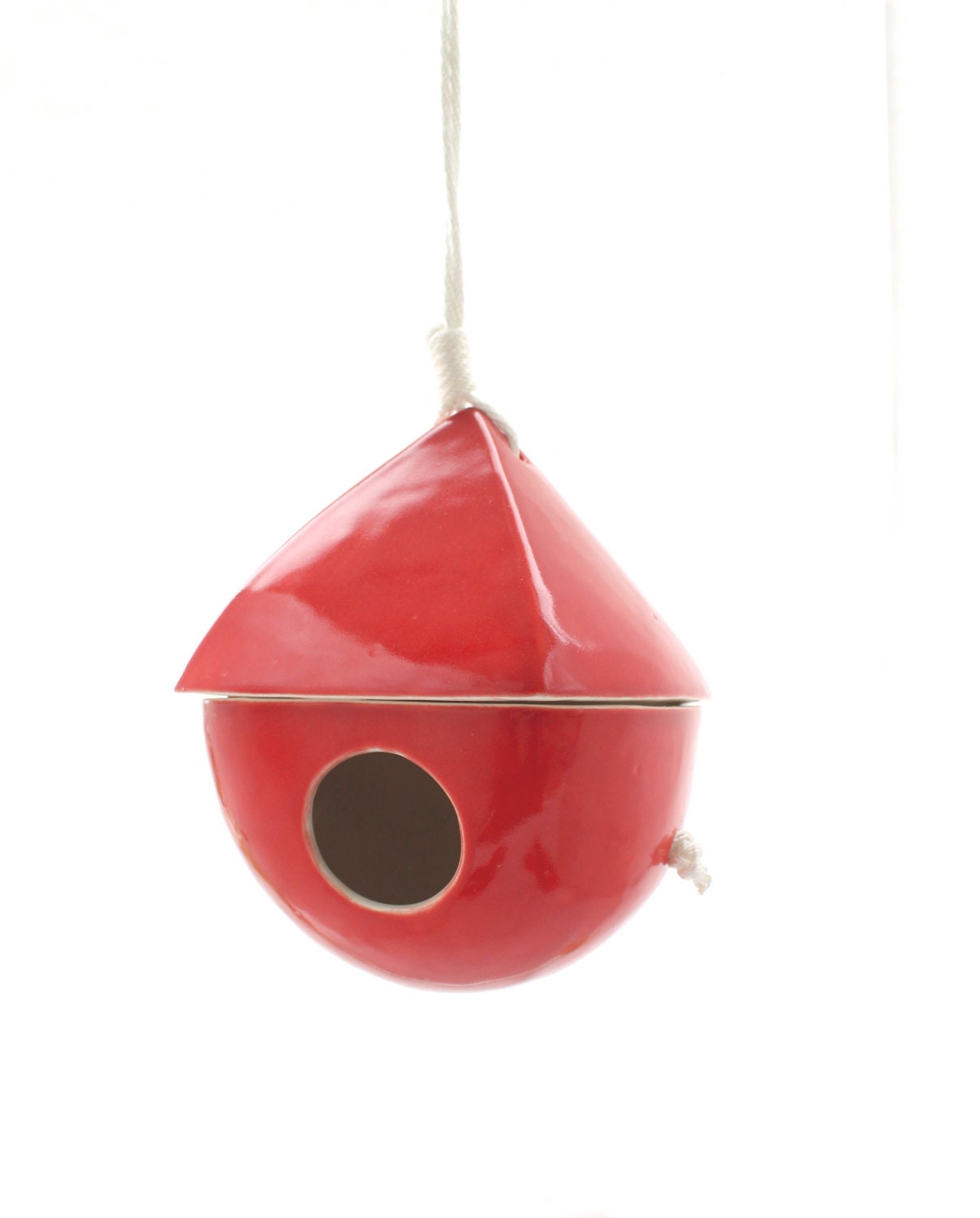 Aazon.co : Spoontiques Fire Hat Birdhouse - Garden Décor - Hanging