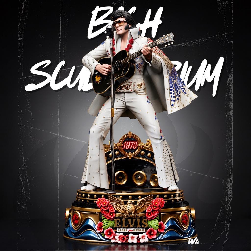 Elvis Presley Statue - Etsy