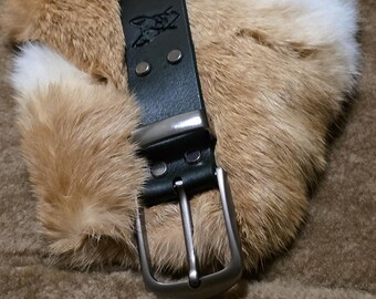 Hand made leather belts