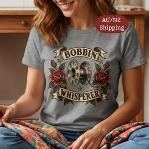 Tattoo Style Sewing Shirt , Quilter Gift, Sewing Lover Tee, Seamstress Gift, Vintage Crafter Shirt, Crafting Mom T-shirt, Grandma keepsake
