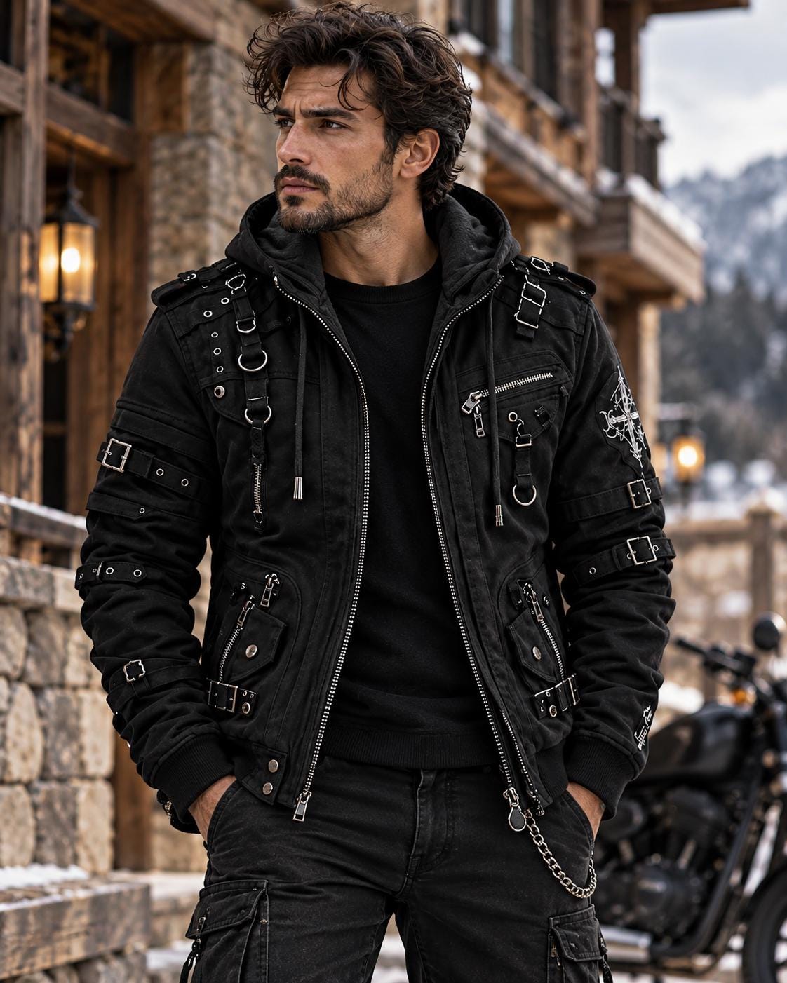 Mens Grunge Jacket - Etsy