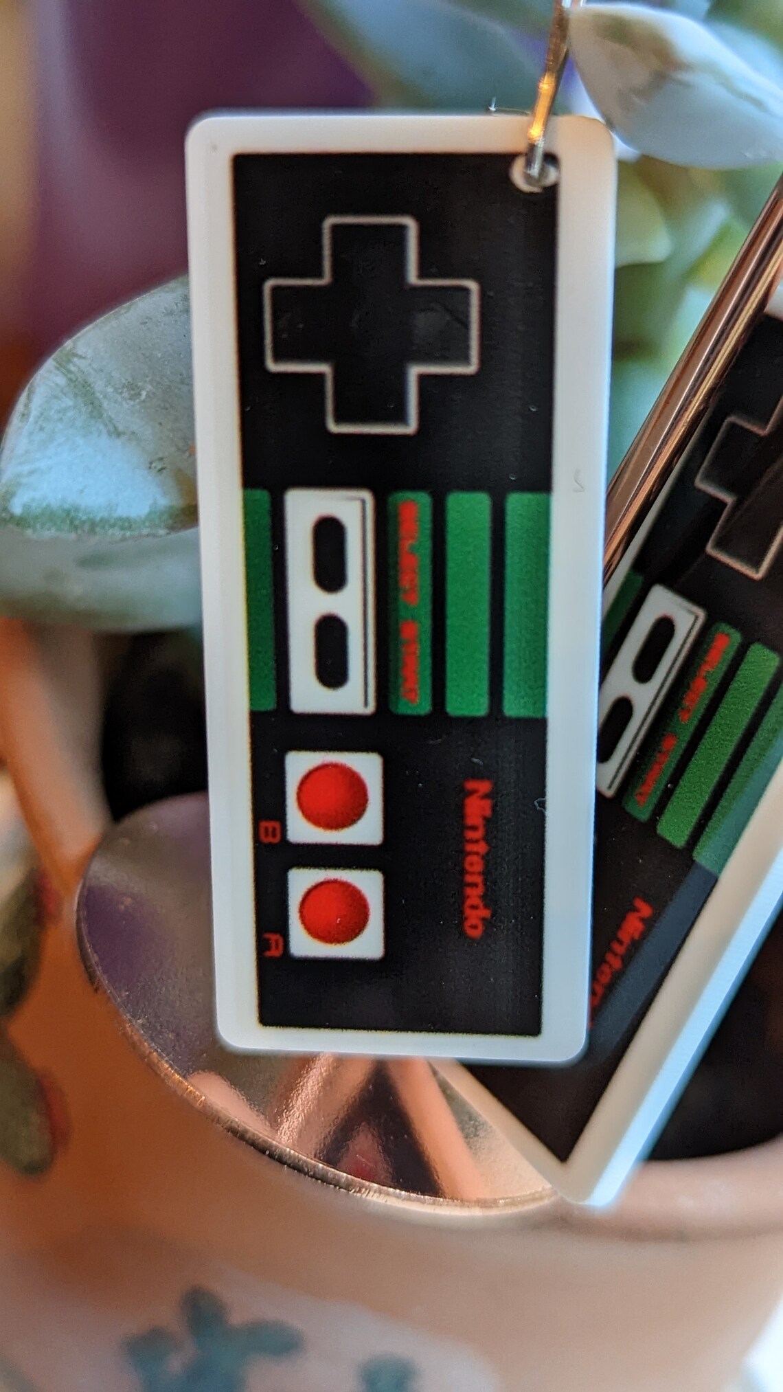 Fun Lightweight Dangle Game Controller Earrings - Etsy