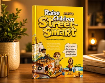 Raise Children Street Smart Comic Book | Kids Life Skills, Emotional IQ Parenting Guide