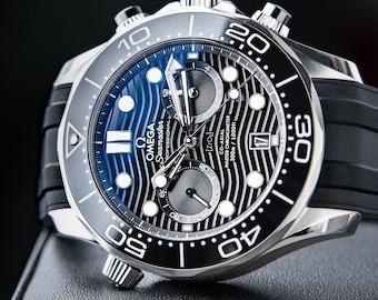 Vintage Omega Seamaster Diver 300 M SMP WITH BRACELET Black Ceramic Chronograph 210.32.44.51.01.001