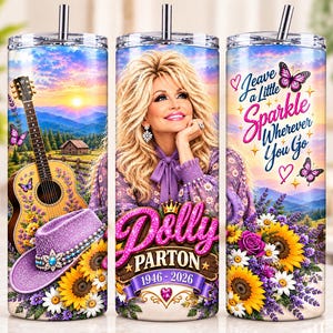 Dolly Parton PNG, Vintage Country Singer, Memorial 1946 to 2026, Retro Western Music, Sublimation Design, T-Shirt Graphic, Digital Download