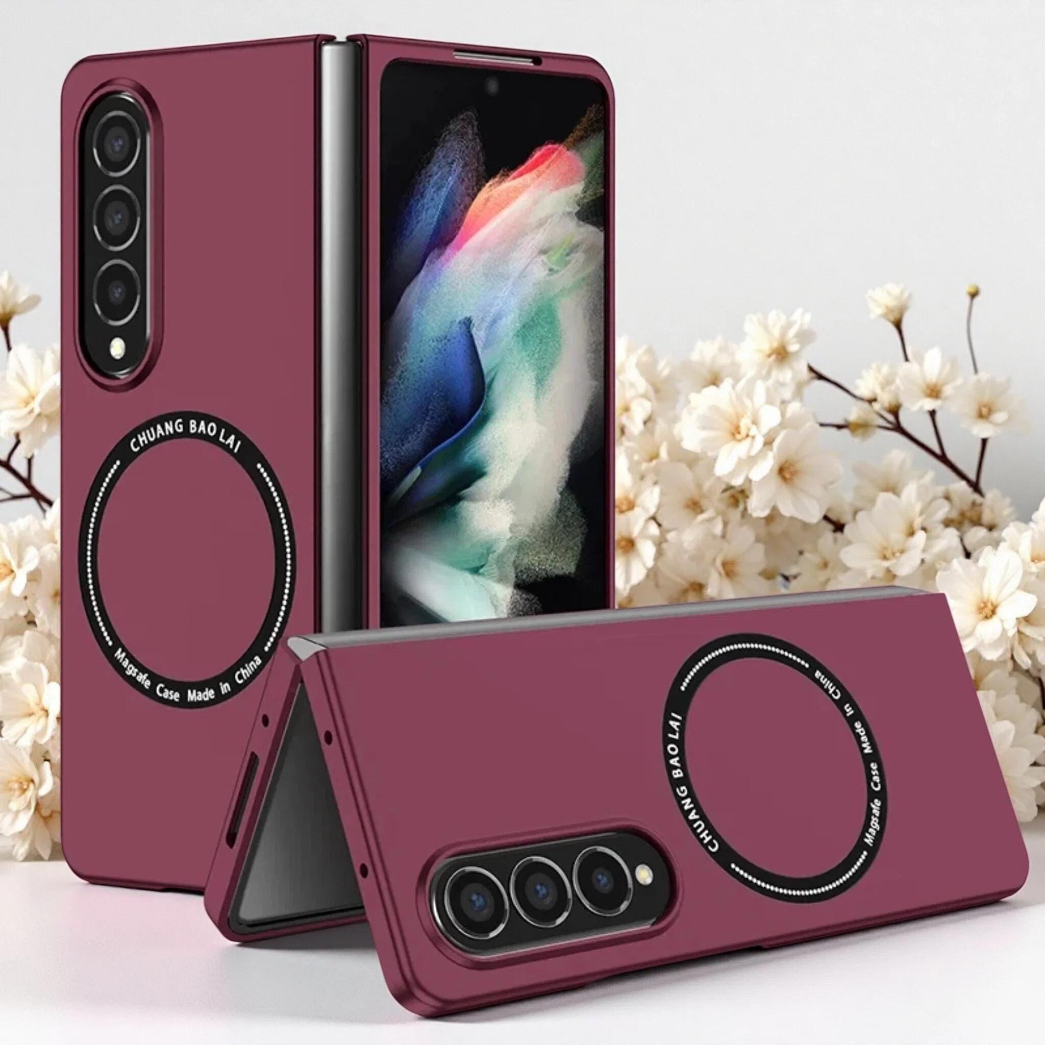 Samsung Galaxy Z Fold Magnetic MagSafe Case Shockproof Wireless Charging Cover