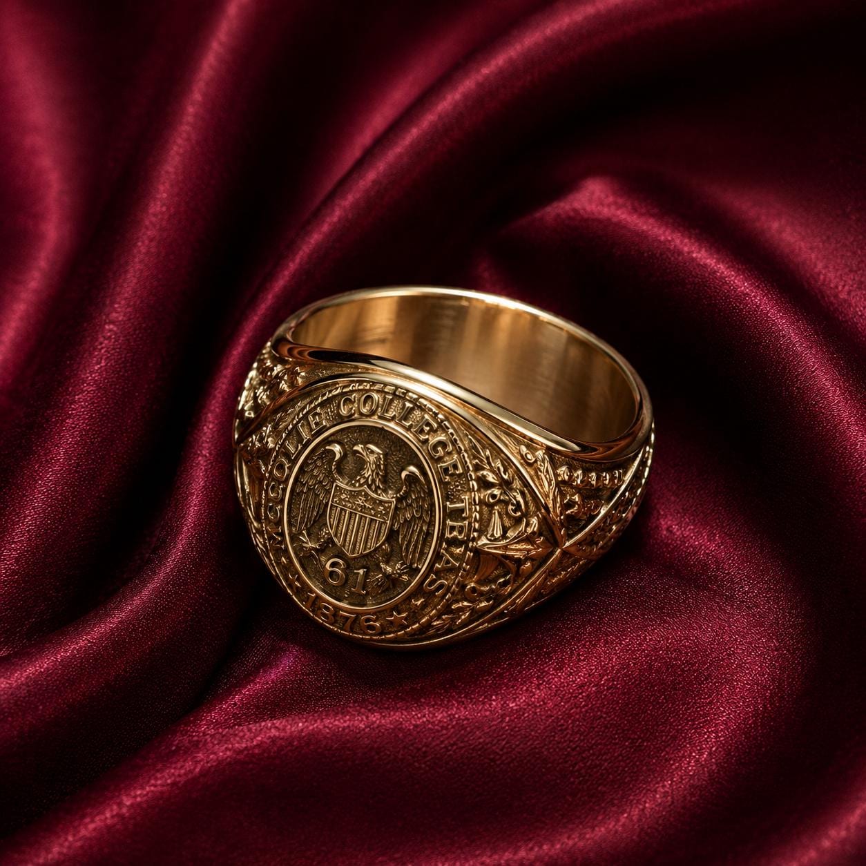 お*豆様 特価 vintage college ring Antique College Rings - Etsy